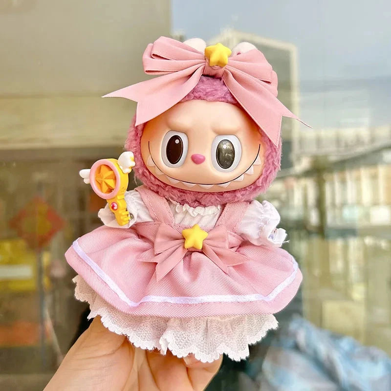 kawaiies-softtoys-plushies-kawaii-plush-Handmade Labubu Sailor Moon Outfit with Accessories Accessories