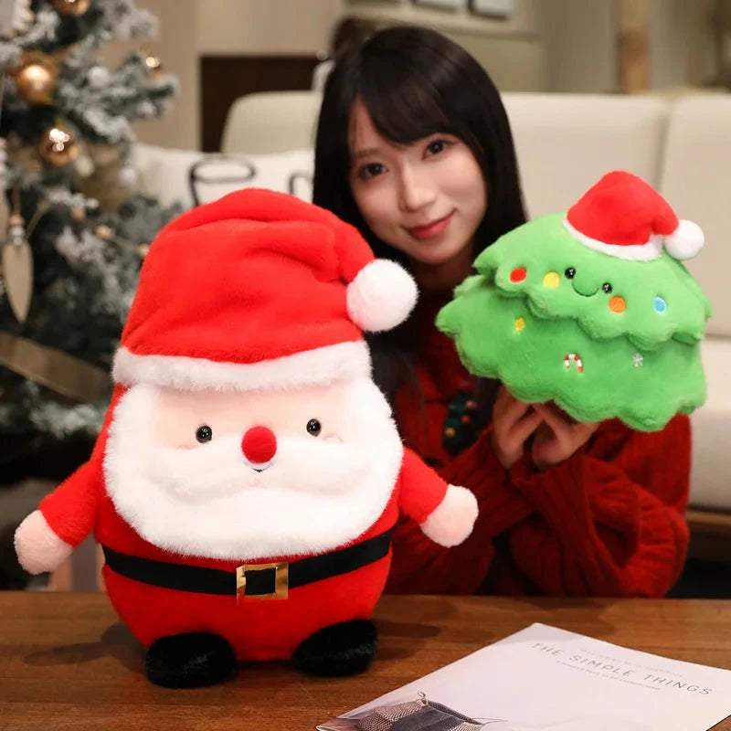 kawaiies-softtoys-plushies-kawaii-plush-Happy Kawaii Christmas Tree Santa Plushie Collection Soft toy