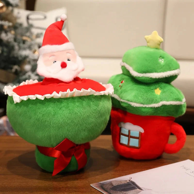 kawaiies-softtoys-plushies-kawaii-plush-Happy Kawaii Christmas Tree Santa Plushie Collection Soft toy