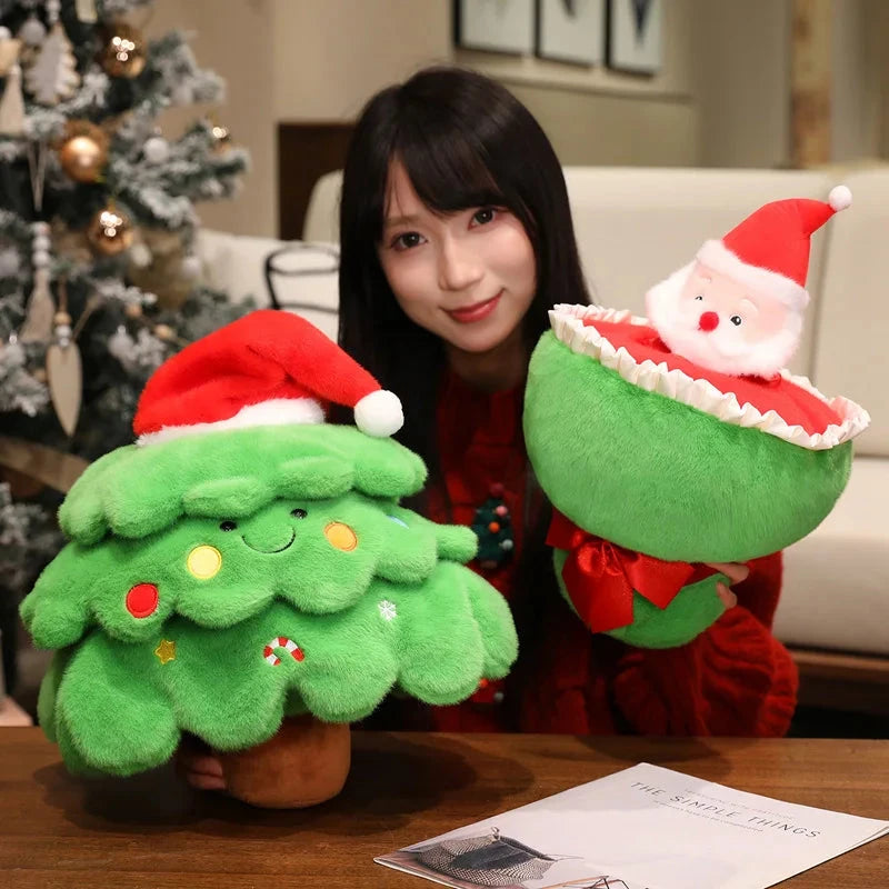 kawaiies-softtoys-plushies-kawaii-plush-Happy Kawaii Christmas Tree Santa Plushie Collection Soft toy
