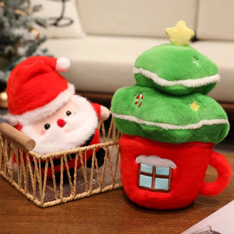 kawaiies-softtoys-plushies-kawaii-plush-Happy Kawaii Christmas Tree Santa Plushie Collection Soft toy
