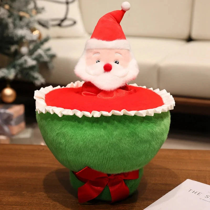 kawaiies-softtoys-plushies-kawaii-plush-Happy Kawaii Christmas Tree Santa Plushie Collection Soft toy Bouquet