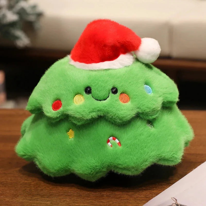 kawaiies-softtoys-plushies-kawaii-plush-Happy Kawaii Christmas Tree Santa Plushie Collection Soft toy Tree (18cm)