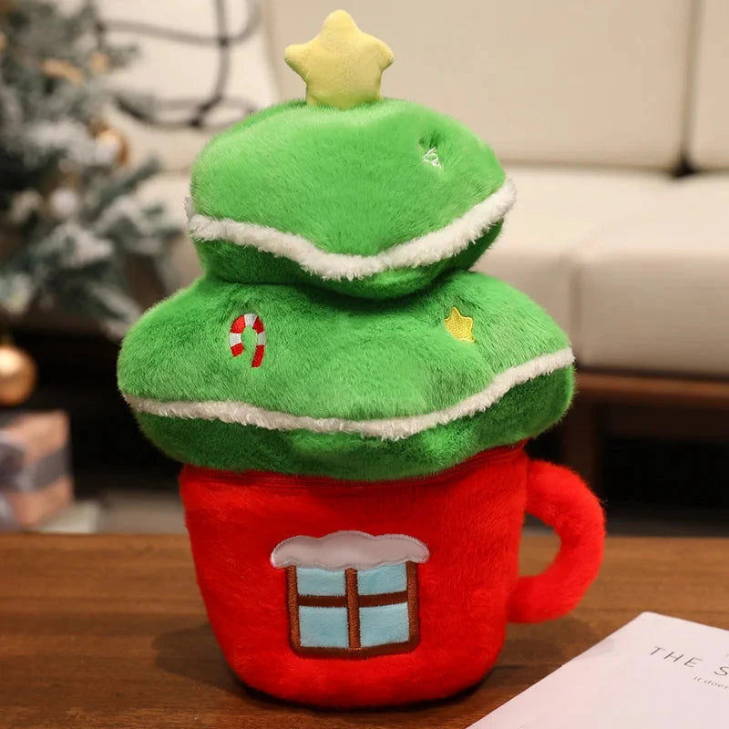 kawaiies-softtoys-plushies-kawaii-plush-Happy Kawaii Christmas Tree Santa Plushie Collection Soft toy Tree Cup