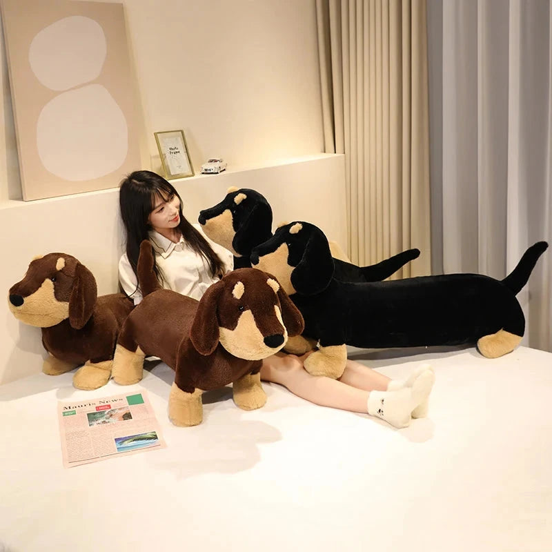 kawaiies-softtoys-plushies-kawaii-plush-Huggable Long Sausage Dog Plush Soft toy