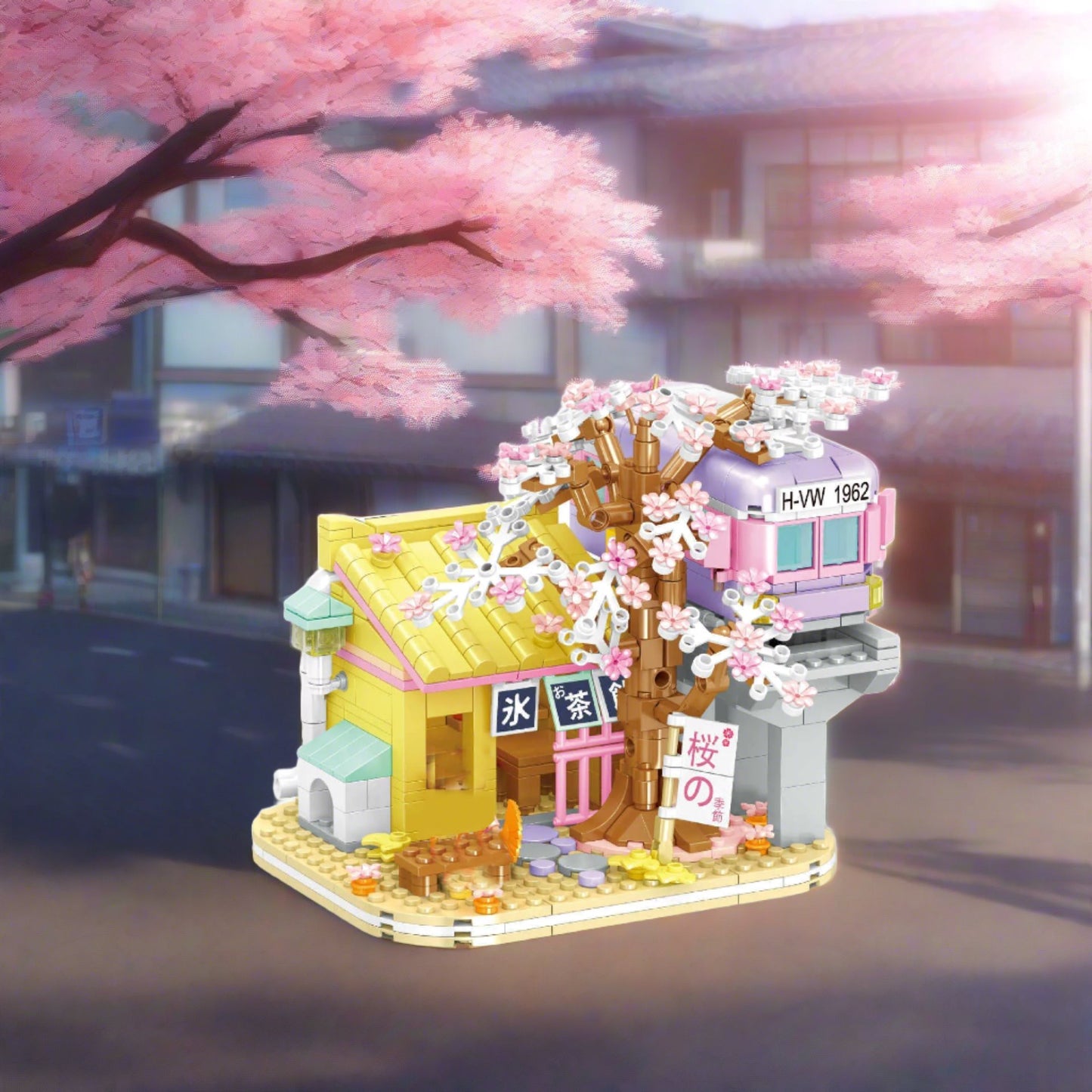 kawaiies-softtoys-plushies-kawaii-plush-Izakaya and Chashitsu Sakura Micro Building Blocks Build it