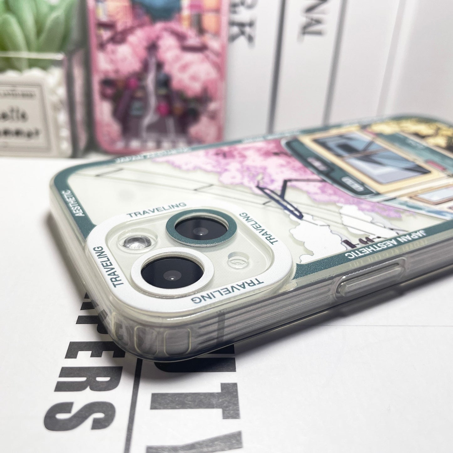 kawaiies-softtoys-plushies-kawaii-plush-Japanese Aesthetic City Break iPhone Case Accessories