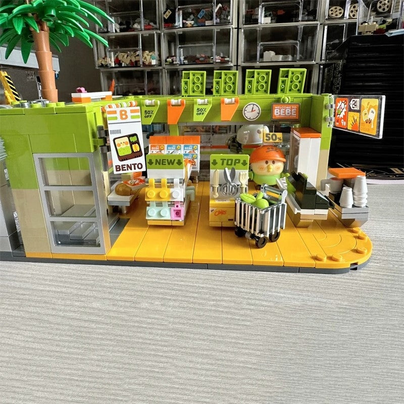 kawaiies-softtoys-plushies-kawaii-plush-Japanese BeBe Shopping Mall Building Blocks Set Build it