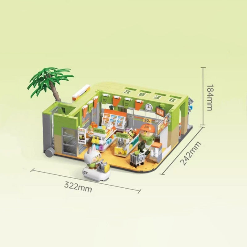 kawaiies-softtoys-plushies-kawaii-plush-Japanese BeBe Shopping Mall Building Blocks Set Build it