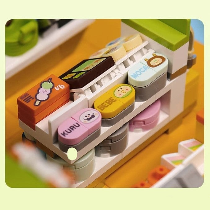 kawaiies-softtoys-plushies-kawaii-plush-Japanese BeBe Shopping Mall Building Blocks Set Build it