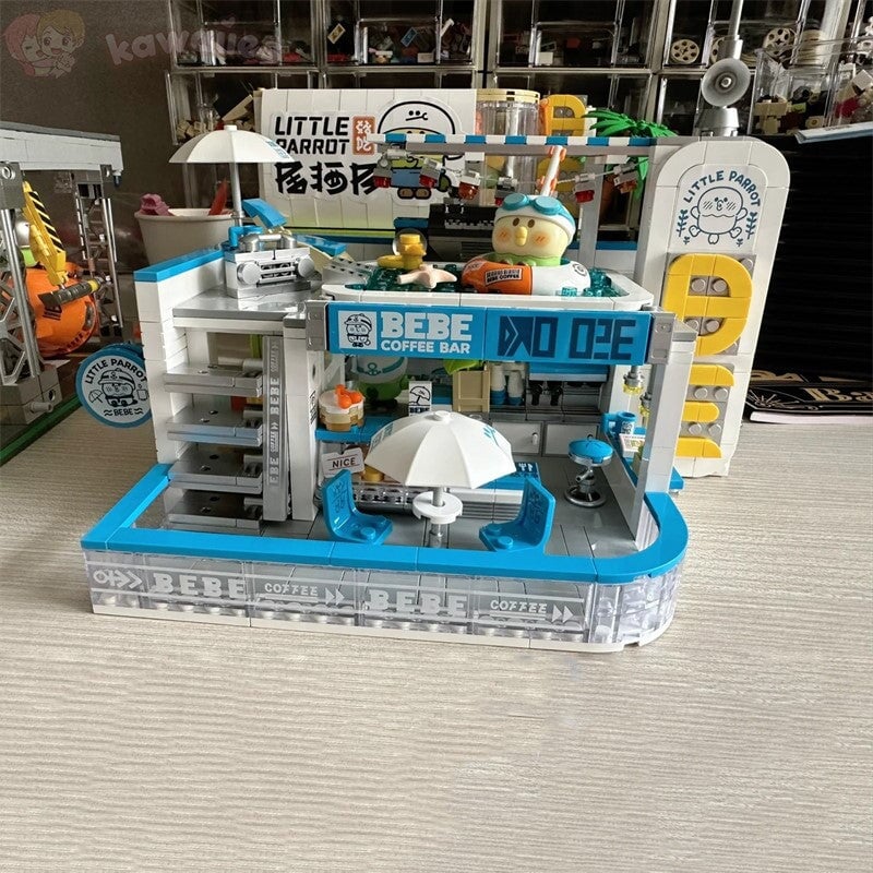 kawaiies-softtoys-plushies-kawaii-plush-Japanese BeBe Shopping Mall Building Blocks Set Build it
