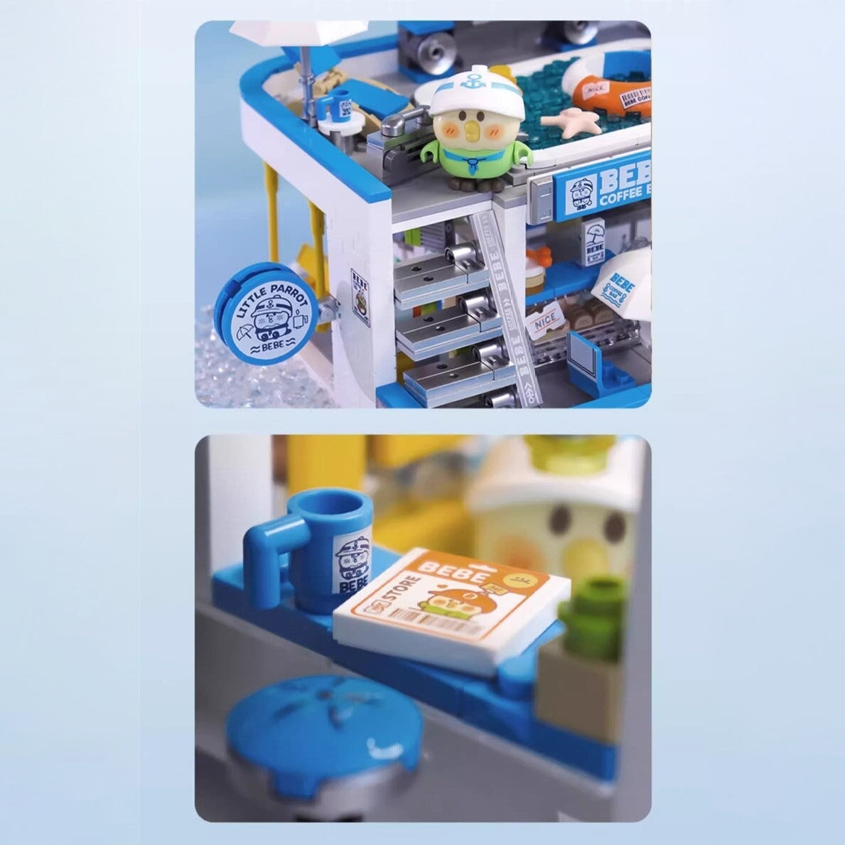 kawaiies-softtoys-plushies-kawaii-plush-Japanese BeBe Shopping Mall Building Blocks Set Build it