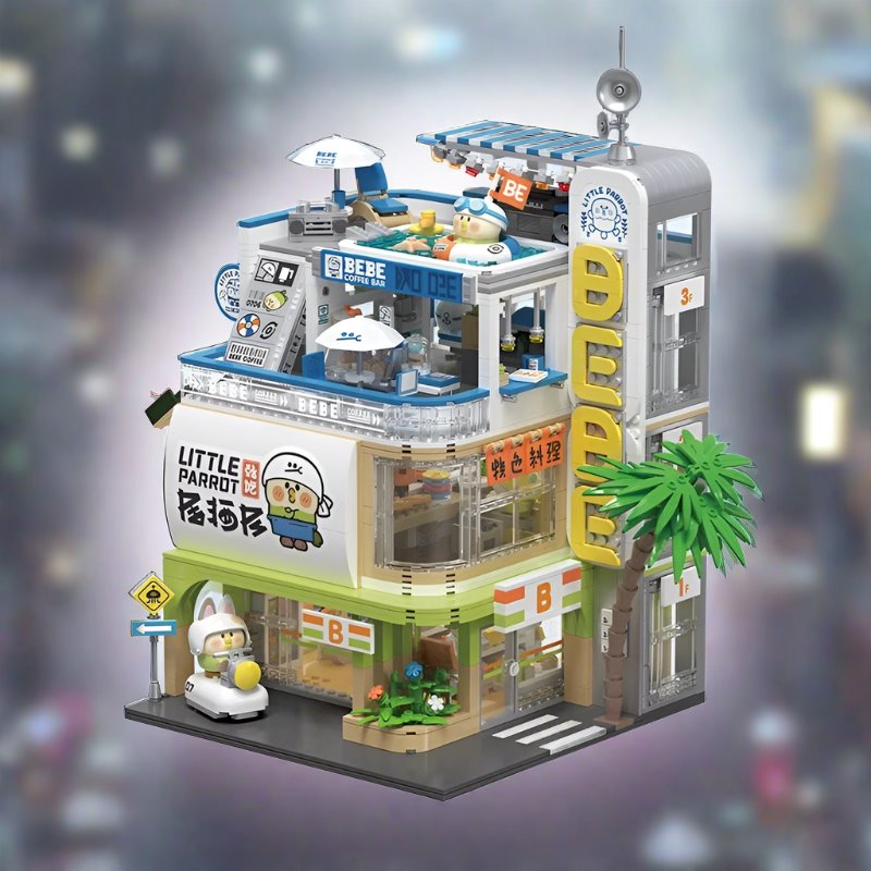 kawaiies-softtoys-plushies-kawaii-plush-Japanese BeBe Shopping Mall Building Blocks Set Build it