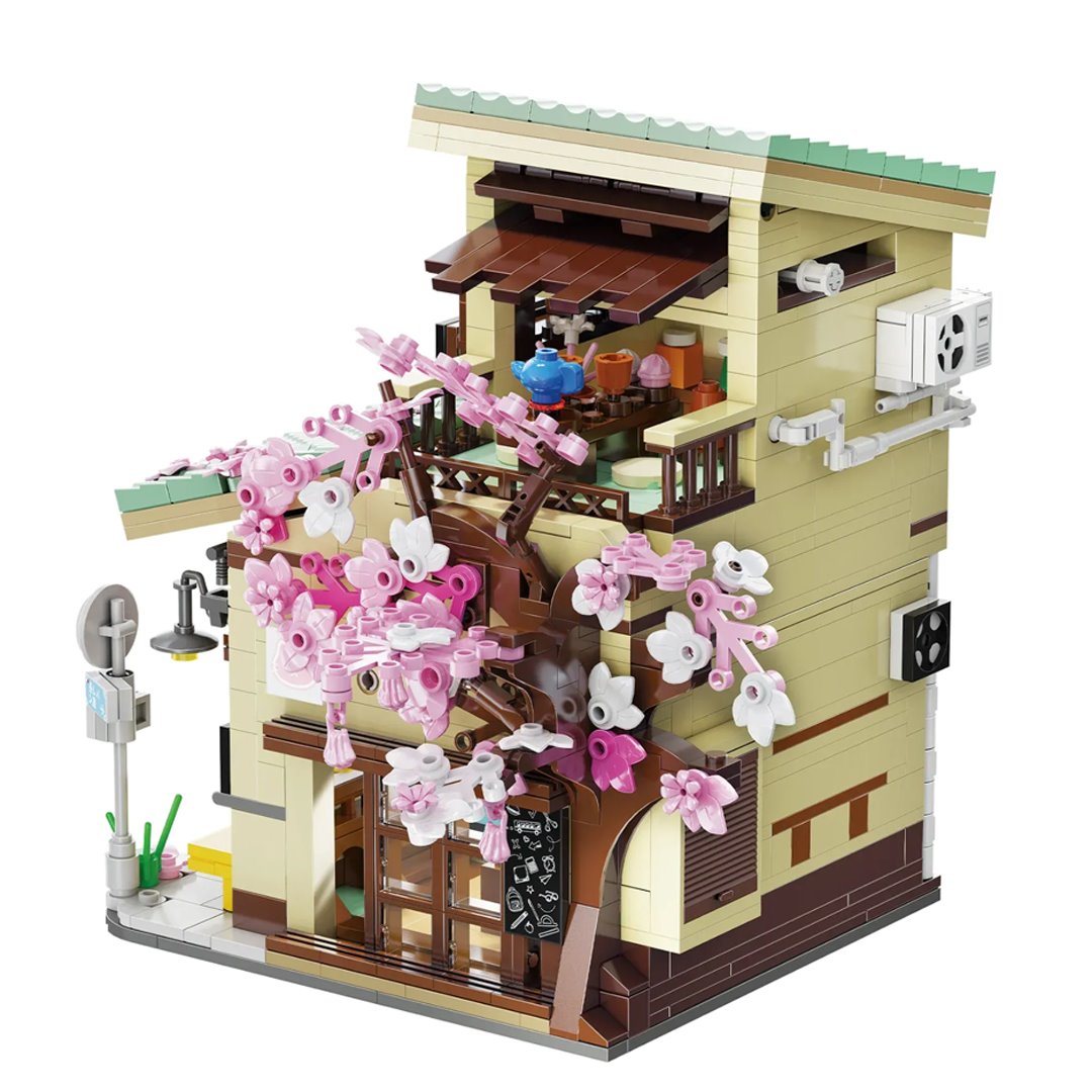 kawaiies-softtoys-plushies-kawaii-plush-Japanese Grocery Sakura Tree Shop Building Set Build it