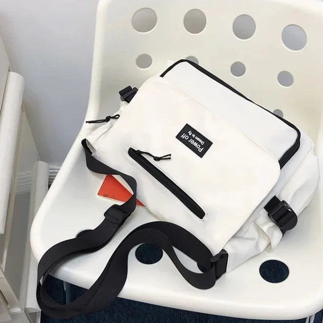 kawaiies-softtoys-plushies-kawaii-plush-Japanese Harajuku Power Off Simple Crossbody Shoulder Bag Bags