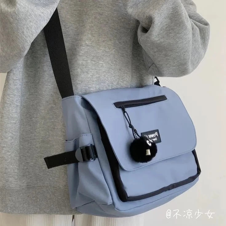 kawaiies-softtoys-plushies-kawaii-plush-Japanese Harajuku Power Off Simple Crossbody Shoulder Bag Bags