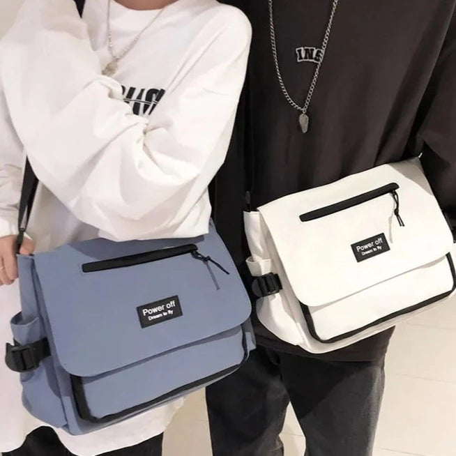 kawaiies-softtoys-plushies-kawaii-plush-Japanese Harajuku Power Off Simple Crossbody Shoulder Bag Bags