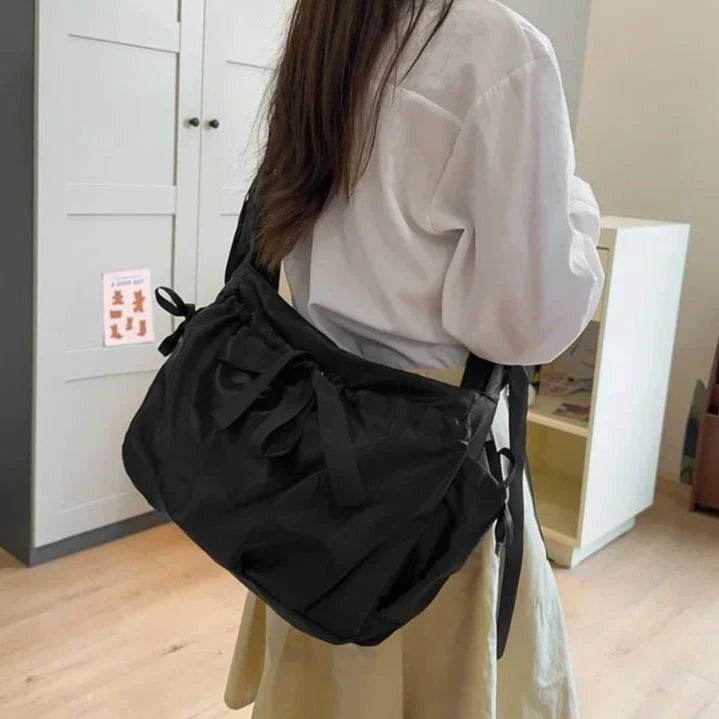 kawaiies-softtoys-plushies-kawaii-plush-Japanese Satin Handbag with Ruffled Shoulder Straps Bags