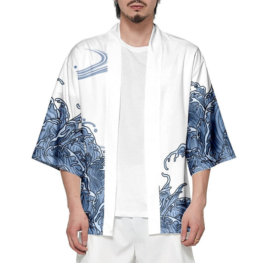 kawaiies-softtoys-plushies-kawaii-plush-Japanese-themed Koi Fish Sun Wave Unisex Kimono | NEW Kimono