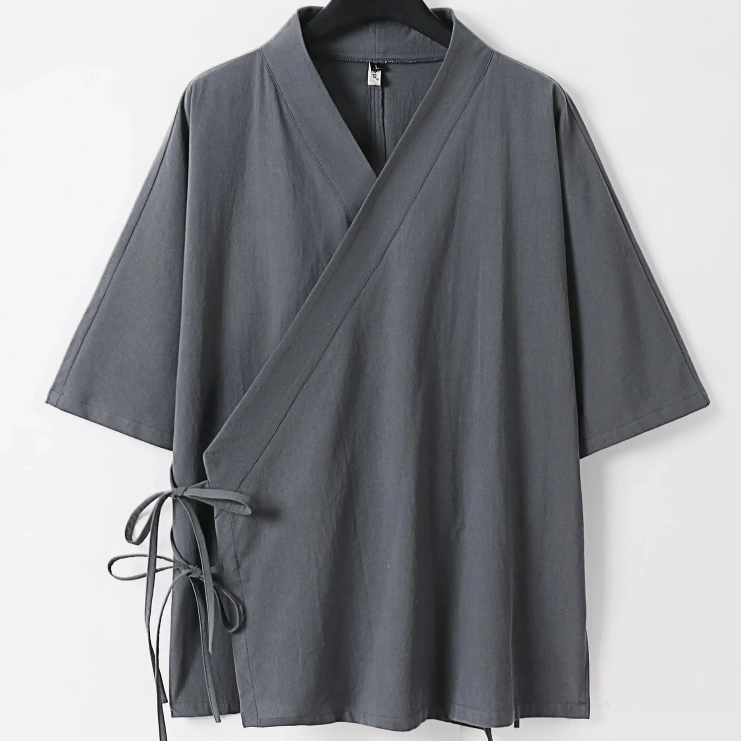 kawaiies-softtoys-plushies-kawaii-plush-Japanese-themed Minimal Plain Men’s Kimono Jacket Kimono