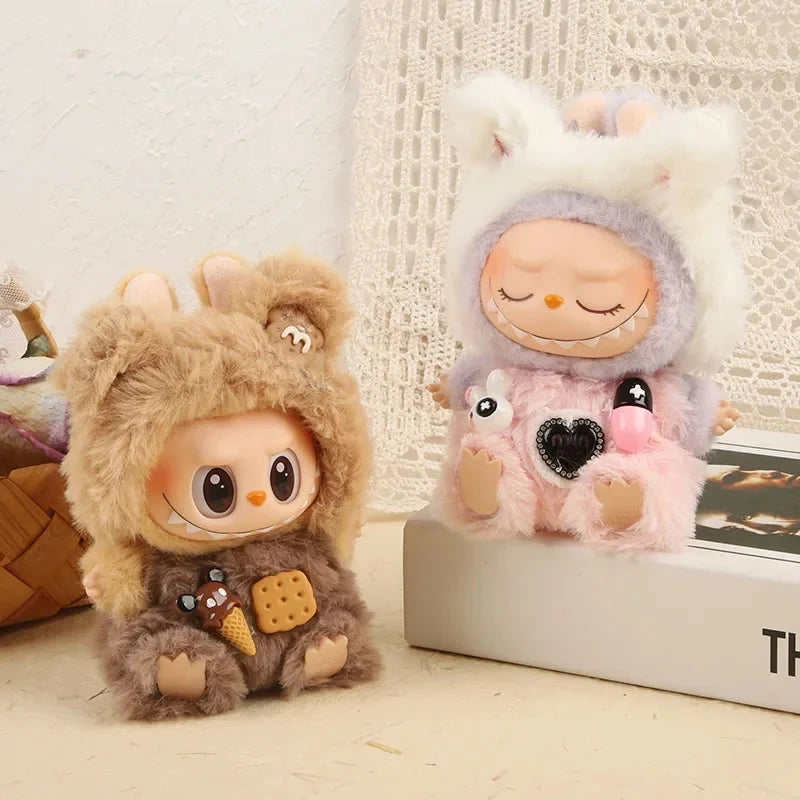 kawaiies-softtoys-plushies-kawaii-plush-Kawaii Bunny Bear Handmade Labubu Doll Outfit Accessories