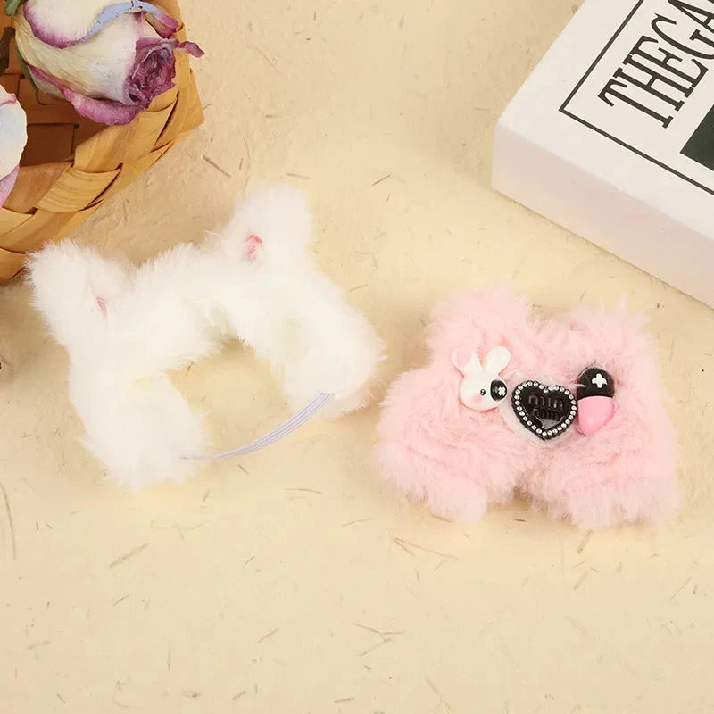 kawaiies-softtoys-plushies-kawaii-plush-Kawaii Bunny Bear Handmade Labubu Doll Outfit Accessories