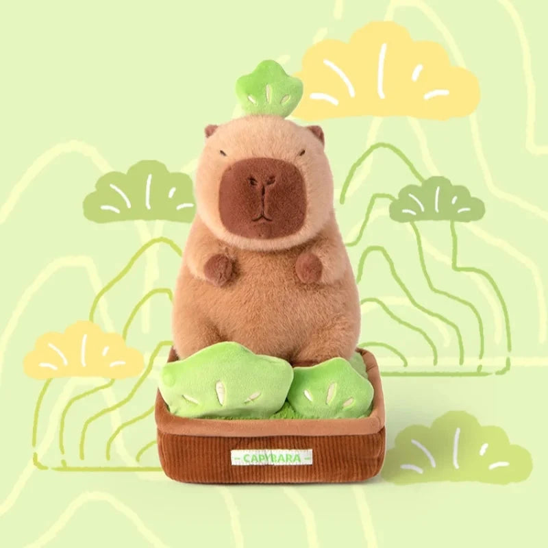 kawaiies-softtoys-plushies-kawaii-plush-Kawaii Capybara Plant Pot Plushie Soft toy
