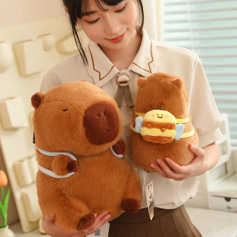 kawaiies-softtoys-plushies-kawaii-plush-Kawaii Capybara with Backpack Plush Collection Soft toy