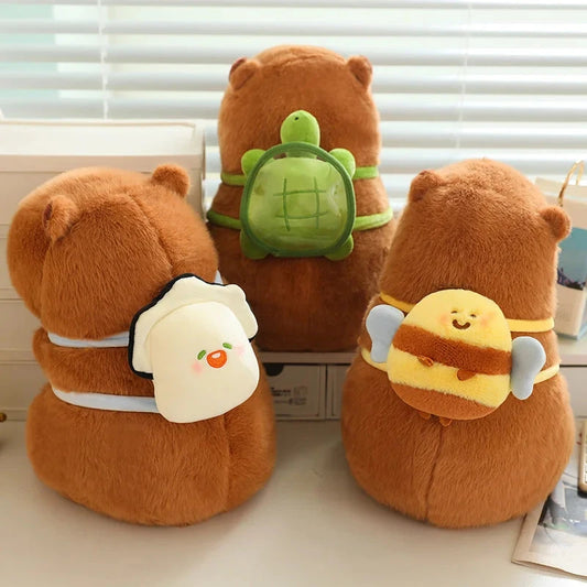 kawaiies-softtoys-plushies-kawaii-plush-Kawaii Capybara with Backpack Plush Collection Soft toy