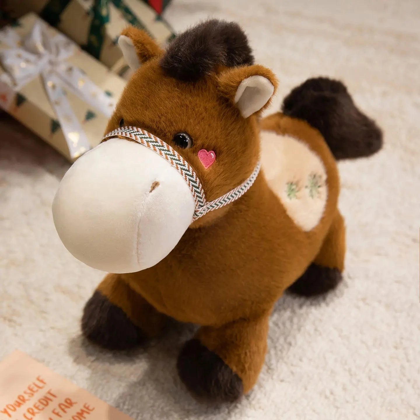 kawaiies-softtoys-plushies-kawaii-plush-Kawaii Chibi Horse Plushies Soft toy Brown (Hazel) 25cm