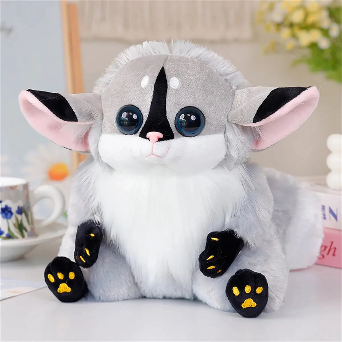 kawaiies-softtoys-plushies-kawaii-plush-Kawaii Chibi Lemur Plushies Soft toy Grey
