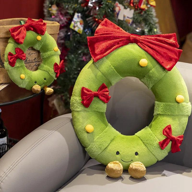 kawaiies-softtoys-plushies-kawaii-plush-Kawaii Christmas Tree Wreath Door Ring Plushies Soft toy