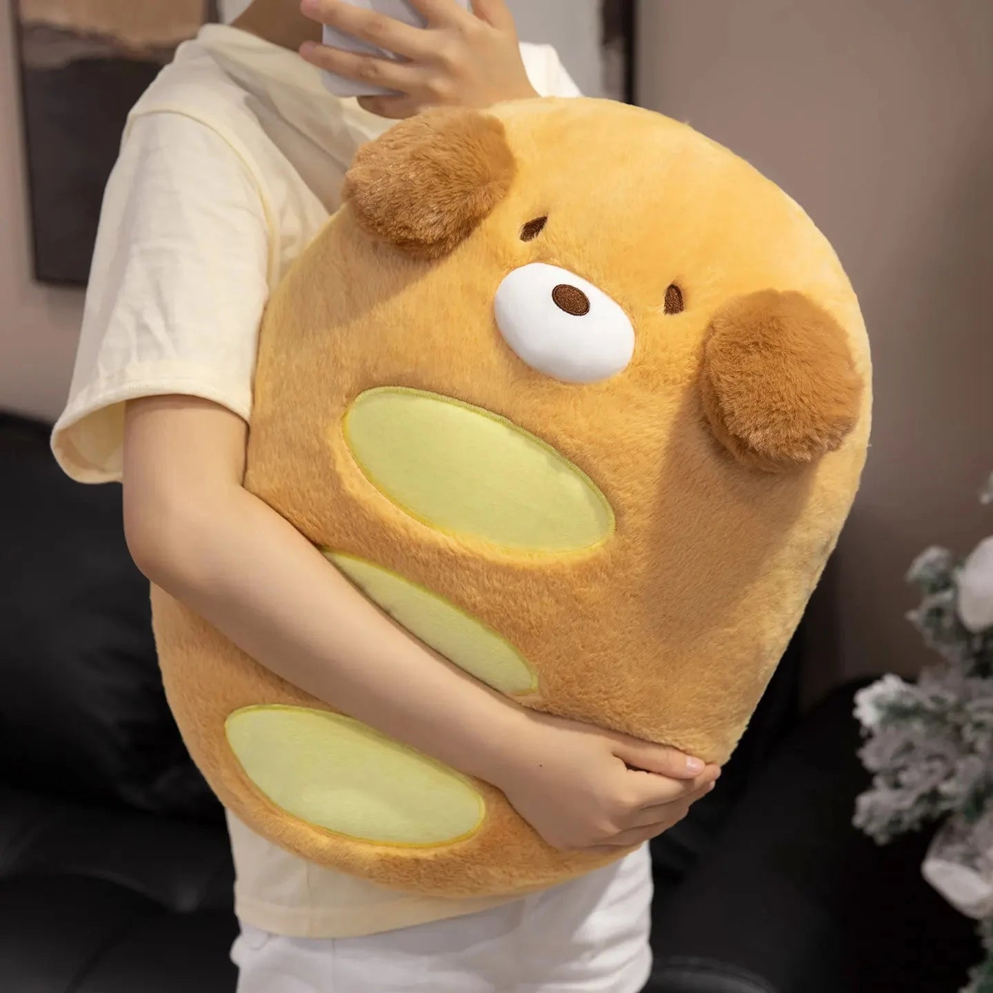 kawaiies-softtoys-plushies-kawaii-plush-Kawaii Dog Bread Baguette Plushie Soft toy