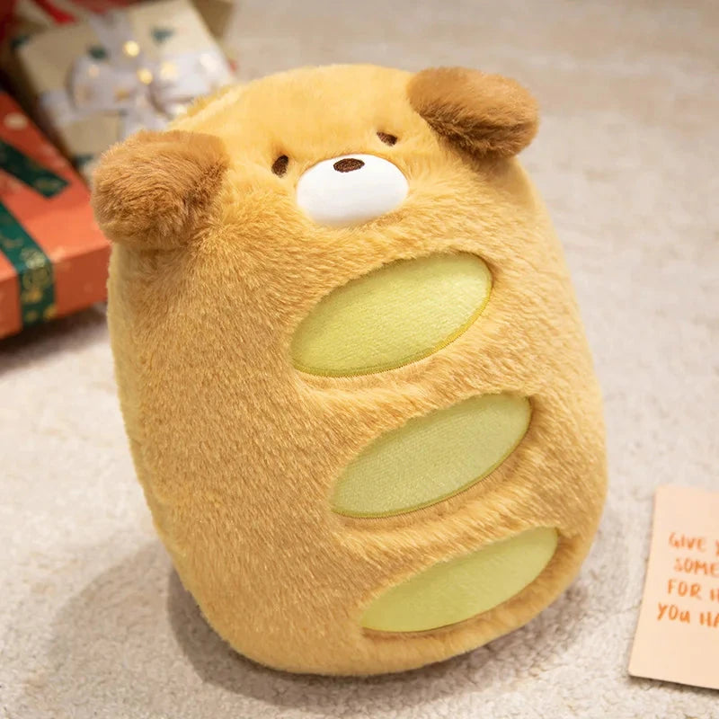 kawaiies-softtoys-plushies-kawaii-plush-Kawaii Dog Bread Baguette Plushie Soft toy