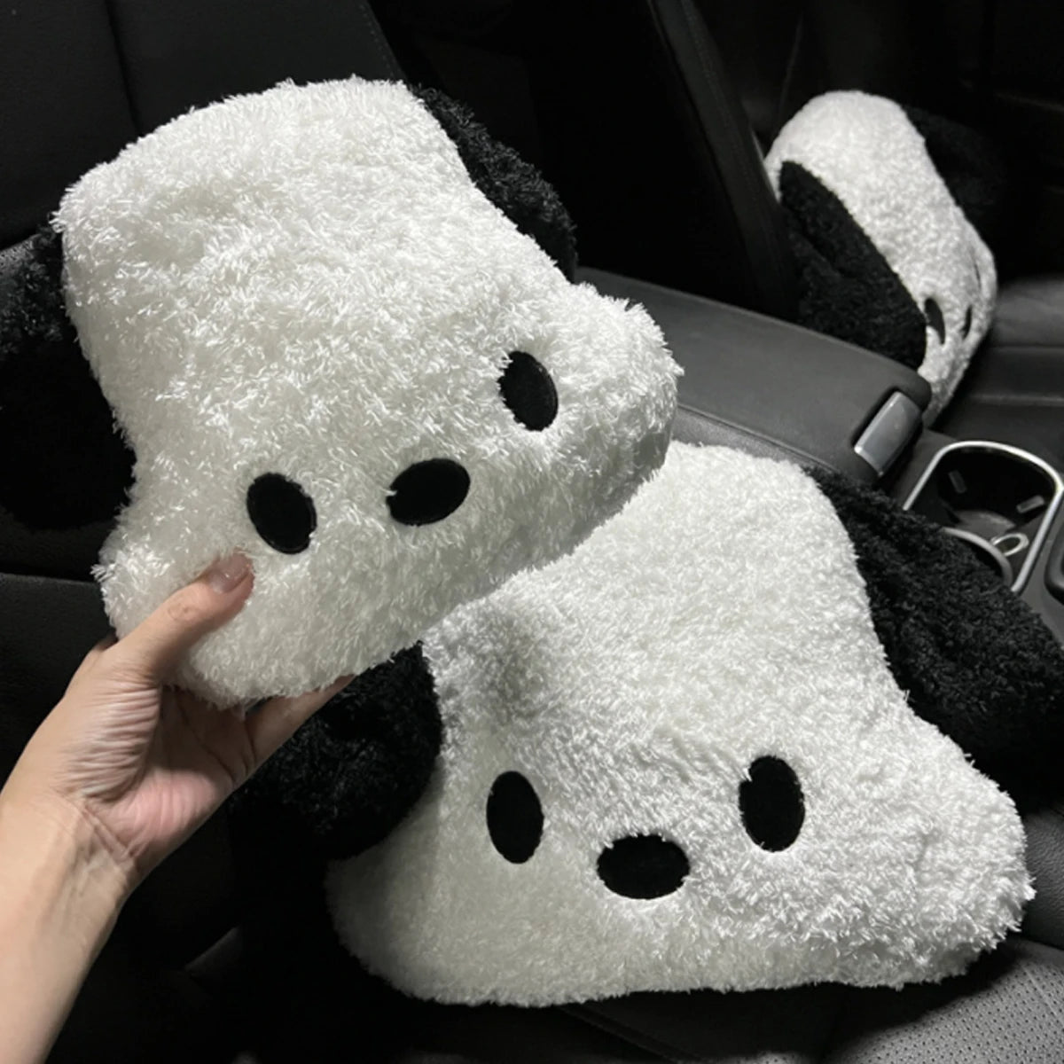 kawaiies-softtoys-plushies-kawaii-plush-Kawaii Dog Car Head Rest Plush Pillow Car
