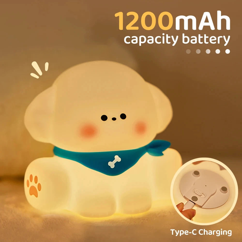 kawaiies-softtoys-plushies-kawaii-plush-Kawaii Dog Friends LED Night Light Home Decor