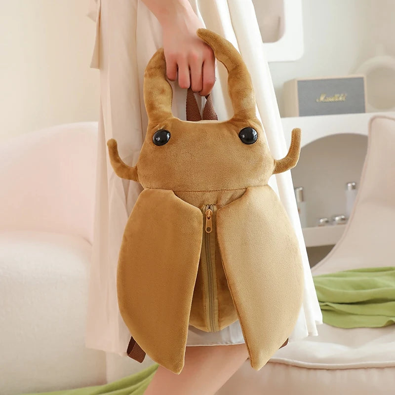 kawaiies-softtoys-plushies-kawaii-plush-Kawaii Dung Beetles Plush Backpacks Soft toy Light Beetle
