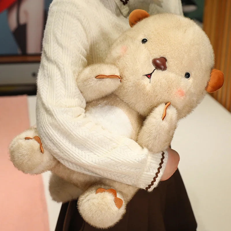 kawaiies-softtoys-plushies-kawaii-plush-Kawaii Fluffy Blushing Otter Plushie Soft toy
