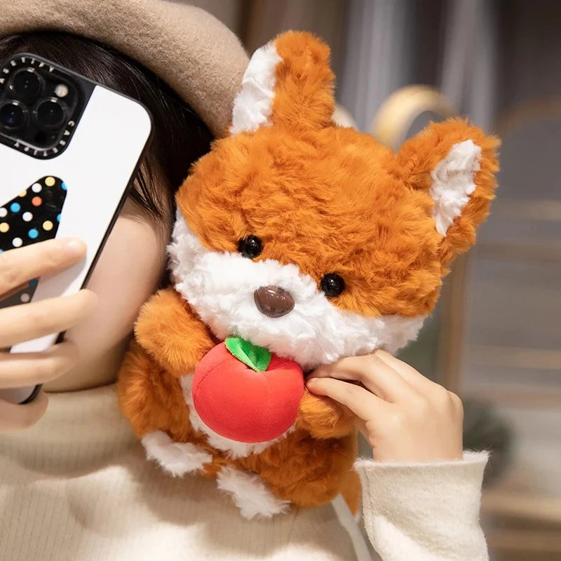 kawaiies-softtoys-plushies-kawaii-plush-Kawaii Fox & Squirrel Chibi Plushies Soft toy