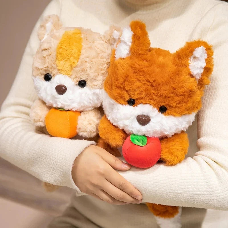 kawaiies-softtoys-plushies-kawaii-plush-Kawaii Fox & Squirrel Chibi Plushies Soft toy