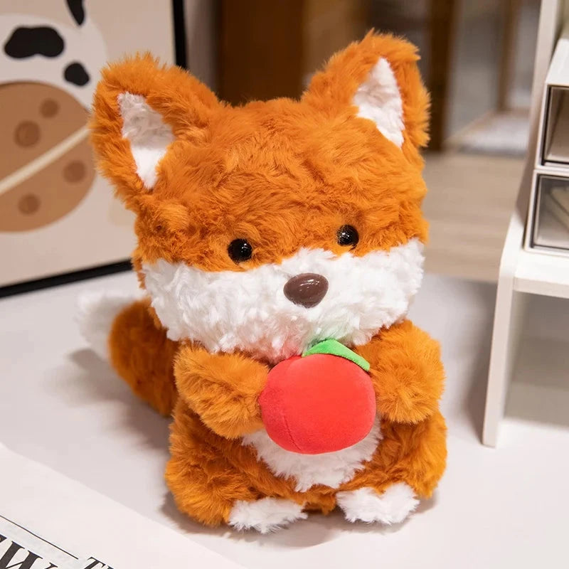 kawaiies-softtoys-plushies-kawaii-plush-Kawaii Fox & Squirrel Chibi Plushies Soft toy Fox