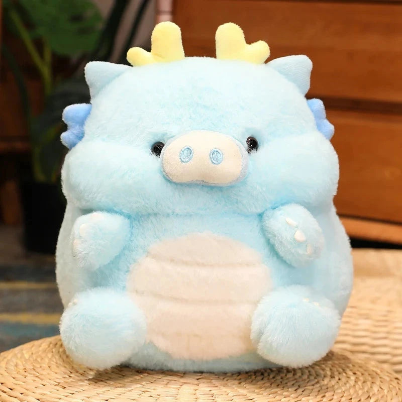 kawaiies-softtoys-plushies-kawaii-plush-Kawaii Funny Pig Dragon Plush Soft toy Blue