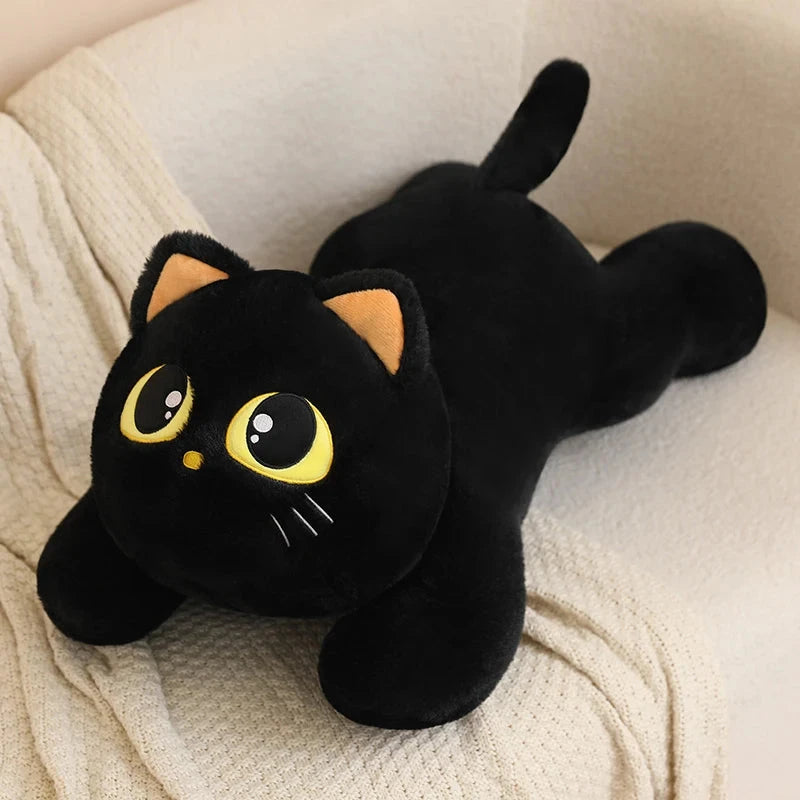 kawaiies-softtoys-plushies-kawaii-plush-Kawaii Giant Cat Plushies Soft toy Black 65cm