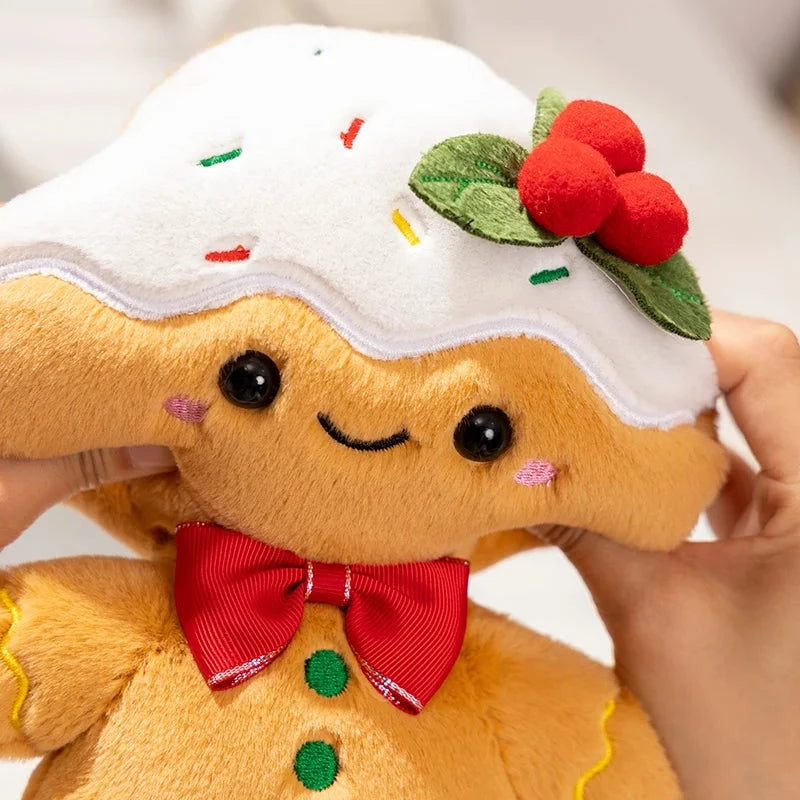 kawaiies-softtoys-plushies-kawaii-plush-Kawaii Gingerbread Man Christmas Plushie Soft toy