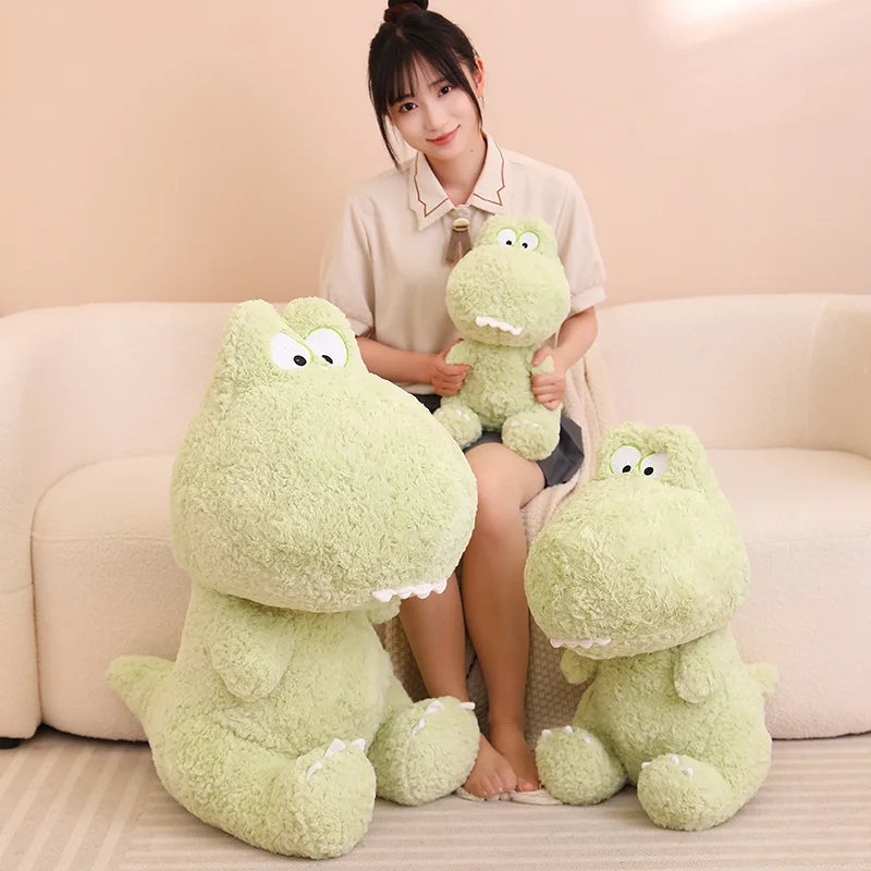 kawaiies-softtoys-plushies-kawaii-plush-Kawaii Goofy Green Pink Dinosaur Plushies Soft toy