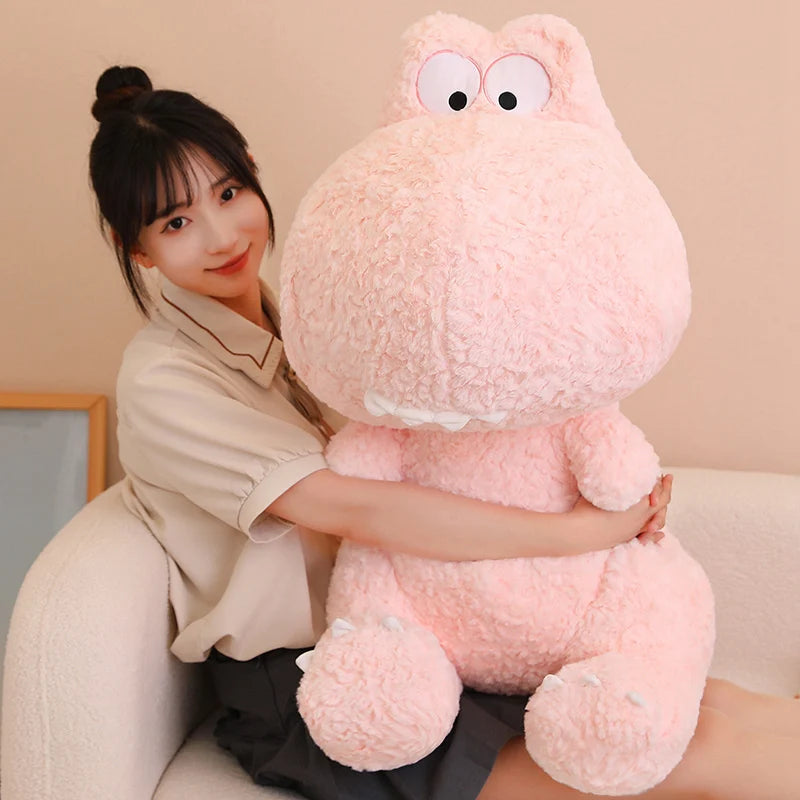 kawaiies-softtoys-plushies-kawaii-plush-Kawaii Goofy Green Pink Dinosaur Plushies Soft toy