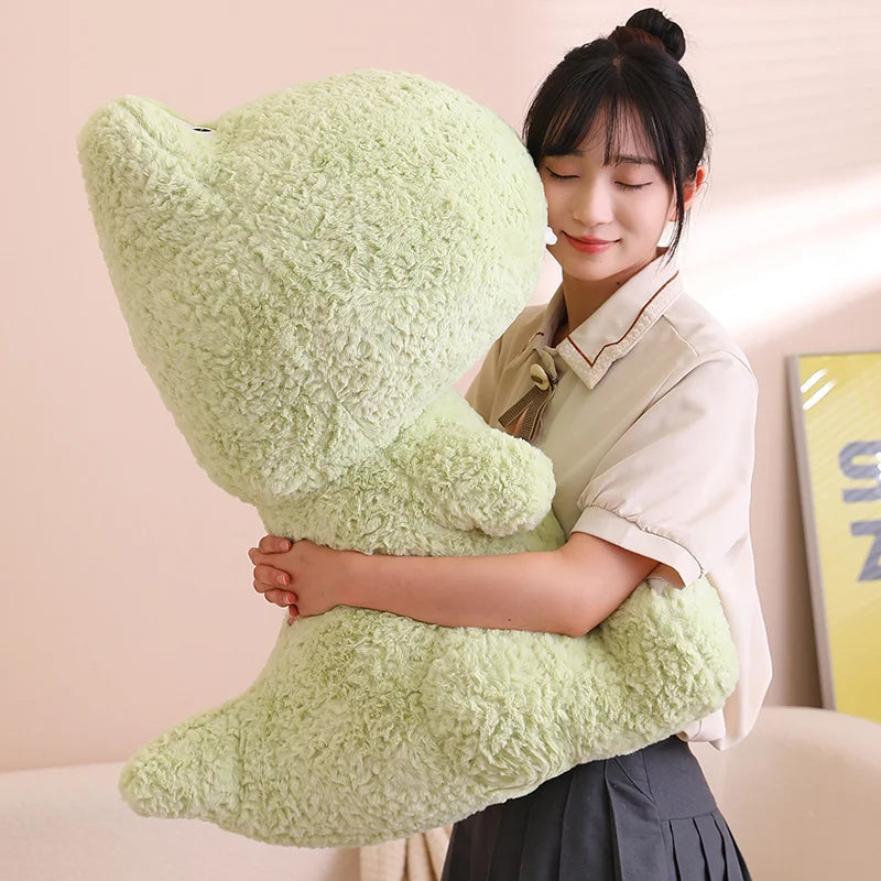 kawaiies-softtoys-plushies-kawaii-plush-Kawaii Goofy Green Pink Dinosaur Plushies Soft toy