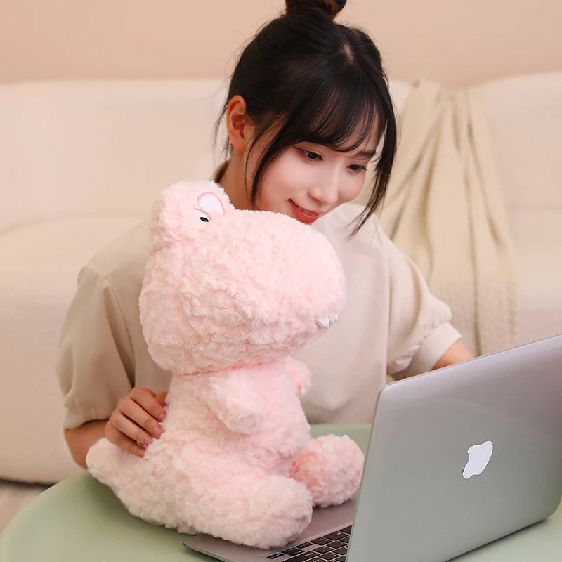 kawaiies-softtoys-plushies-kawaii-plush-Kawaii Goofy Green Pink Dinosaur Plushies Soft toy