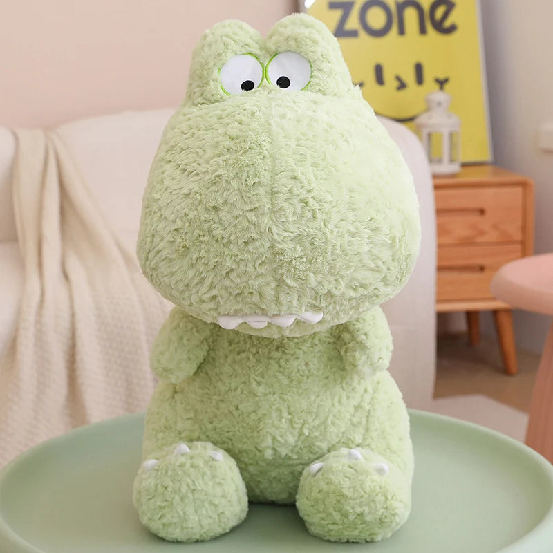 kawaiies-softtoys-plushies-kawaii-plush-Kawaii Goofy Green Pink Dinosaur Plushies Soft toy Green 14in / 35cm