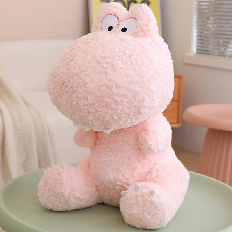 kawaiies-softtoys-plushies-kawaii-plush-Kawaii Goofy Green Pink Dinosaur Plushies Soft toy Pink 14in / 35cm